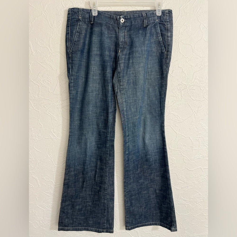 Diesel Medico Marlene Blue Jeans Pants  31X33 Wide leg flared trousers ITALY